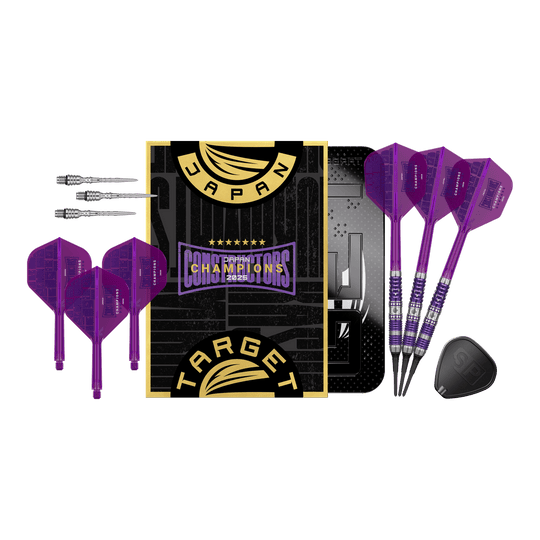 Dardos Target Japan Diamond GEN3 Constructors Champions Edición Limitada - 20 g Target Japan Diamond GEN3 Constructors Champions Limited Darts - 20g. Ein limitiertes Dart-Set mit edlem Design und 20g Gewicht.