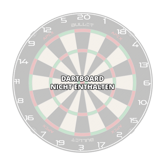 Anillo de número de diana de bala Bild mit dem Dateinamen BT1000100_Bullet_Dartboard_Zahlenring_Wei_3. Wahrscheinlich ist darauf ein weiterer weißer Zahlenring für ein Dartboard zu sehen.
