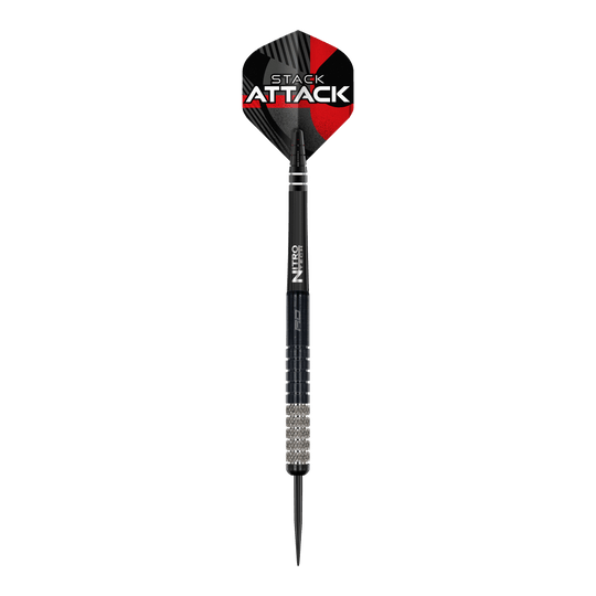 Dardos de acero Red Dragon Rob Owen Stack Attack - 22 g Dies ist das Produkt Red Dragon Rob Owen Stack Attack Steedarts - 22g. Zu sehen sind Steeldarts mit dem entsprechenden Markennamen.
