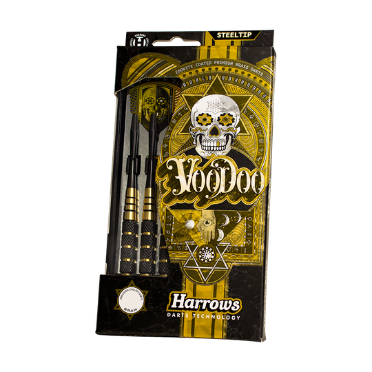 Dardos de acero Harrows Voodoo Brass
