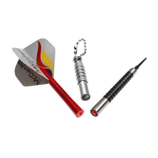 Eliminador de residuos de eje de bala Abgebildet ist ein Bullet Shaftrest Entferner in Silber. Dieses Zubehör ist für Dartspieler gedacht.