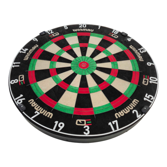Diana de acero con ecualizador Winmau Abgebildet ist das Winmau Equalizer Steeldartboard. Das Board ist speziell für Steeldarts ausgelegt.