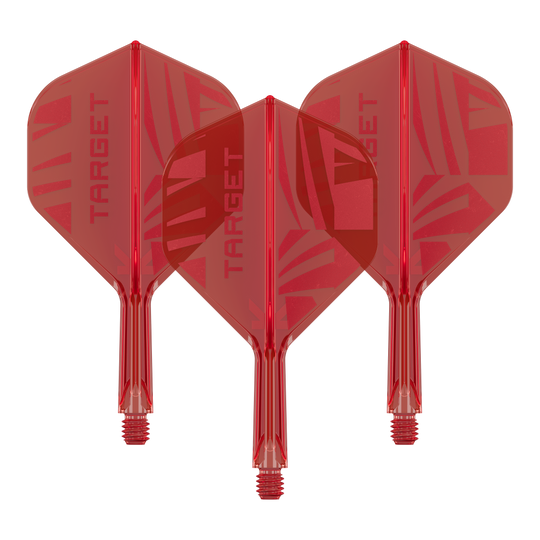 Vuelos estándar Target K-Flex Rojo No. 2 Vuelos estándar Target K-Flex Rojo No. 2