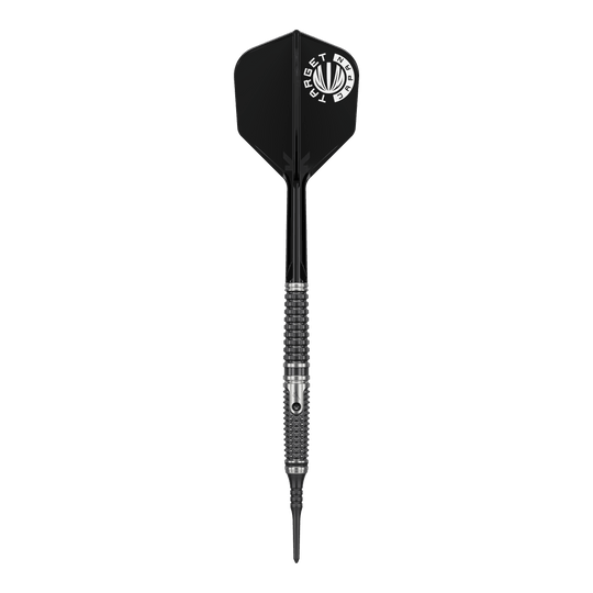 Dardos blandos Target Japan Paul Lim The Legend GEN9 - 20 g Target Japan Paul Lim The Legend GEN9 Softdarts - 20g sind auf diesem Bild deutlich zu erkennen. Die Aufnahme legt den Fokus auf das präzise gefertigte Barrel.