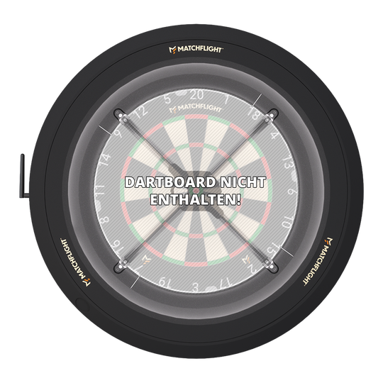 Sistema de puntuación automática Matchflight Heylo Ein weiteres Foto vom Matchflight Heylo Autoscoring System. Die Anzeige und das Bedienfeld sind gut erkennbar.