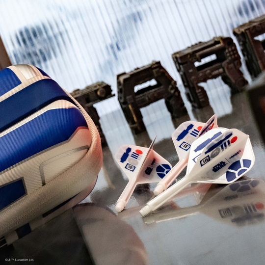 Vuelos Target Star Wars K-Flex R2D2 No6 Abgebildet sind die Target Star Wars K-Flex R2D2 No6 Flights. Diese Flights sind im Stil von R2D2 aus Star Wars gestaltet.