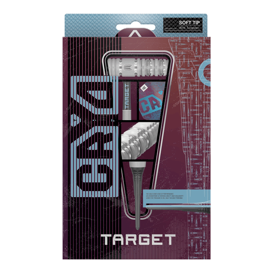 Dardos blandos Target Cryo 11 Die Abbildung zeigt die Target Cryo 11 Softdarts. Die Darts sind modern gestaltet und besonders für Softdartspiele geeignet.