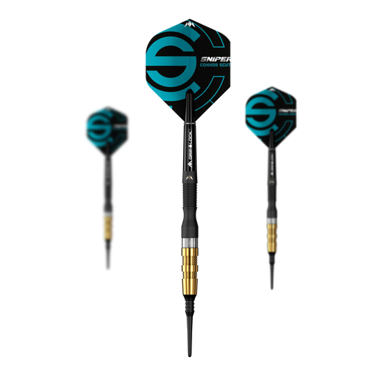 Mission Connor Scutt Sniper Black Gold Softdarts - 20g