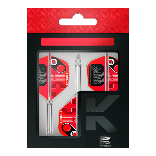 Target K-Flex Press Start No6 Vuelos Zu sehen sind die Target K-Flex Press Start No6 Flights. Sie werden als Zubehör für Darts verwendet.