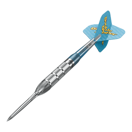 Dardos de acero Precise 180 Bela Schugmann Double Dipper V1 Die Abbildung zeigt die Precise 180 Bela Schugmann Double Dipper V1 Steeldarts. Diese Steeldarts sind speziell für präzises Dartspiel konzipiert.