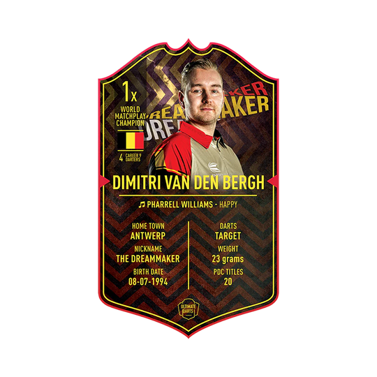 Ultimate Darts Card - Dimitri Van Den Bergh - Objetivo