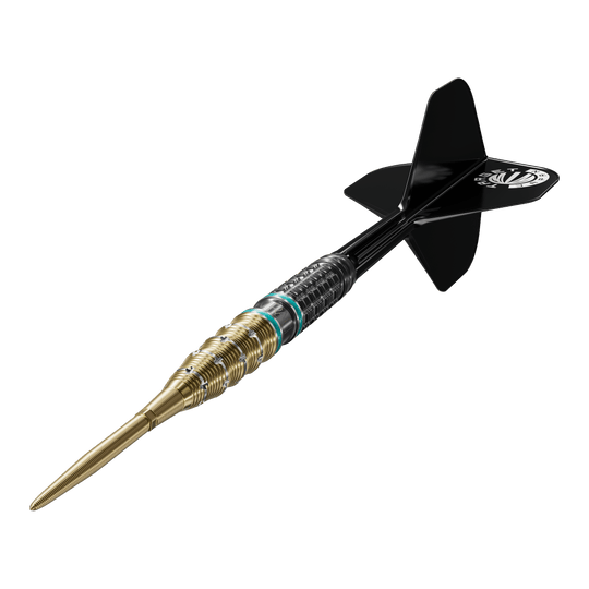 Das Bild zeigt die Target Japan Mikuru Suzuki The Miracle GEN7.5 Swiss Point Steeldarts. Es handelt sich um hochwertige Steeldarts mit einem speziellen Design.