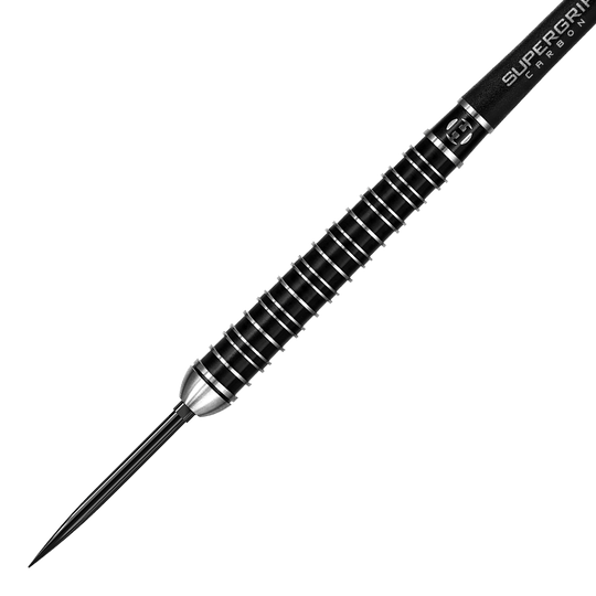 Dardos de acero Harrows Supergrip Ultra Quick Point Das Bild zeigt Harrows Supergrip Ultra Quick Point Steeldarts. Die Schäfte und Spitzen sind detailliert abgebildet.