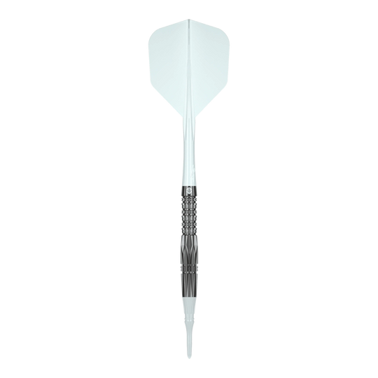 Dardos blandos Caliburn Prisma P1 - 19 g Zu sehen ist der Caliburn Prisma P1 Softdart - 19g aus einer anderen Perspektive. Der Softdart überzeugt durch Qualität und Design.