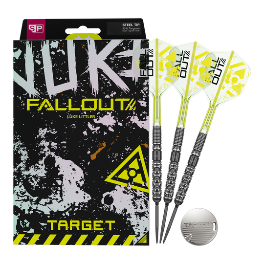 Target Luke Littler Bomba nuclear Fallout Swiss Points Steeldarts 