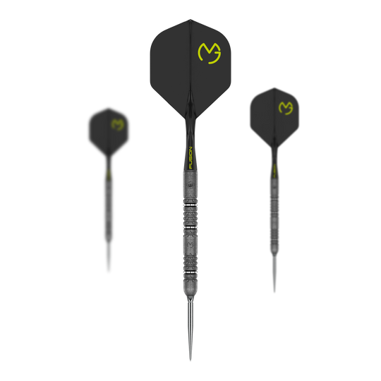 Winmau Michael van Gerwen Signature Edition Switch Points Dardos de acero Hier sieht man die Winmau MvG Signature Edition Switch Points Steeldarts. Dieses Set ist eine Sonderedition, inspiriert vom Profi-Dartspieler Michael van Gerwen.