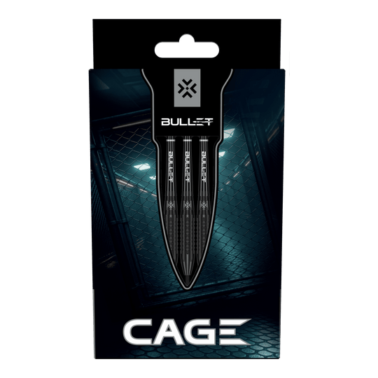 Dardos de acero Bullet Cage Das Bild zeigt die Bullet Cage Steeldarts. Dies ist ein Steeldart-Produkt, das zum Dartspielen verwendet wird.