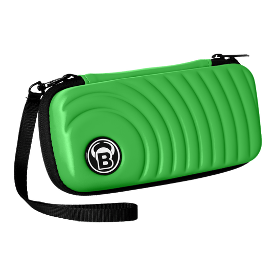 Estuche para dardos Bulls Orbis S - Verde Abgebildet ist das Bulls Orbis S Dartcase in Grün. Die Darttasche eignet sich ideal zur Aufbewahrung und zum Transport von Dartpfeilen.