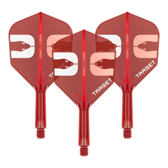 Vuelos Target K-Flex Nathan Aspinall No6 Auf dem Bild ist ein Produkt mit dem Dateinamen 410597_Target_K-Flex_Nathan_Aspinall_No6_Flight-System_19mm_1Set_(1) abgebildet. Es handelt sich anscheinend um ein Set von Dart-Flights oder ähnlichem Zubehör.