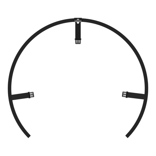Iluminación LED para diana Mission Torus 270 - Negra Mission Torus 270 LED Dartboard Beleuchtung - Schwarz. Schwarze LED-Beleuchtung für perfekte Ausleuchtung des Dartboards.