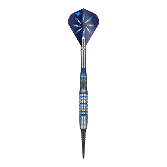 Hier sieht man die Target Phil Taylor Gx2 Softdarts. Sie bieten hochwertige Qualität für Dartspieler.