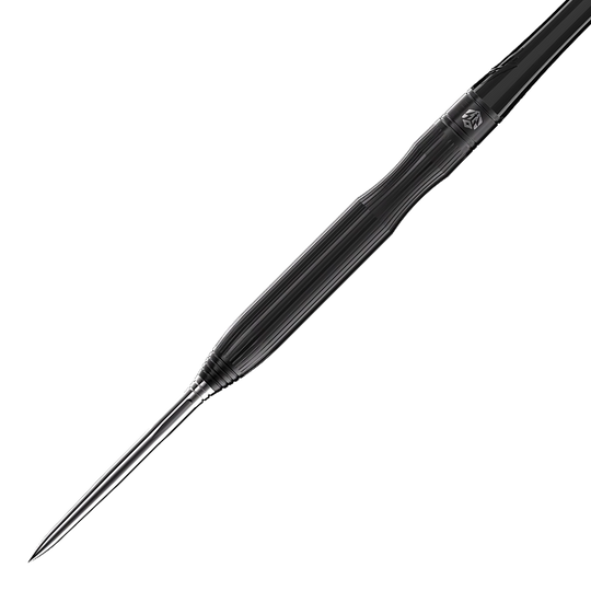 Dardos de acero Caliburn Chord C1 - 21,5 g Der Caliburn Chord C1 Steeldart mit 21,5g ist auf diesem Foto abgebildet. Das Bild zeigt einen einzelnen Pfeil deutlich.