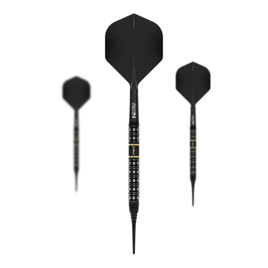 Dardos blandos Red Dragon Ascend Parallel - 20 g Dieses Bild zeigt die Red Dragon Ascend Parallel Softdarts - 20g. Sie sind speziell für Softdartspieler entworfen.
