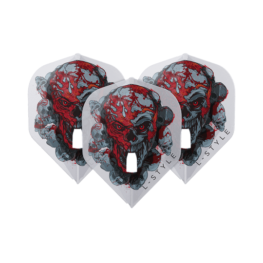 Plumas L-Style Ryan Searle Signature V4 Clear White L1PRO Abgebildet sind die L-Style Ryan Searle Signature V4 Clear White L1PRO Flights. Diese Flights sind speziell für Dartspieler entworfen.