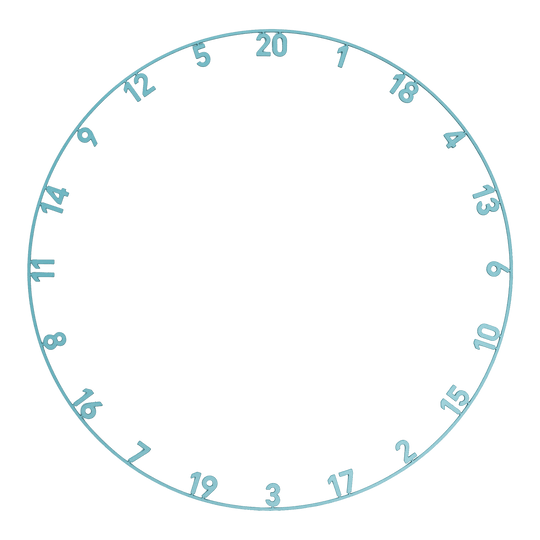 Diana de dardos de acero Endorphine de precisión 180 con anillo numerado - Azul infinito Abgebildet ist das Precise 180 Endorphine Steeldartboard mit Nummernring in Infinity Blue. Das Produkt eignet sich ideal für Dartspieler aller Levels.