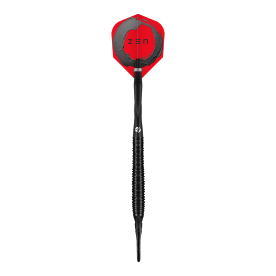 Dardos blandos Shot ZEN Torpedo - 20 g Das Bild zeigt die Shot ZEN Torpedo Softdarts - 20g. Es handelt sich um einen hochwertigen Softdart-Pfeil.