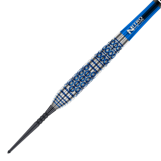 Dardos de acero Red Dragon Luke Humphries TX5 Abgebildet ist das Produkt Red Dragon Luke Humphries TX5 Steeldarts. Das Bild zeigt die Steeldarts aus einer bestimmten Perspektive.