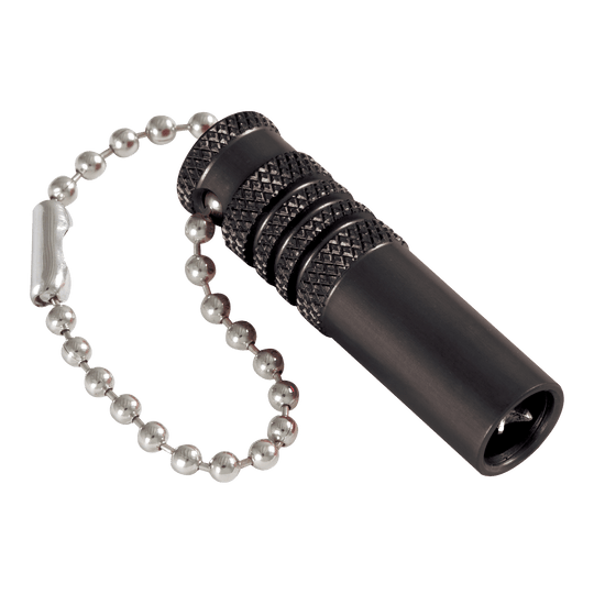 Extractor de residuos para herramientas Target - Negro Das Bild zeigt das Target Extractor Tool Shaftrestentferner in der Farbe Schwarz. Es erleichtert das Herausziehen von festsitzenden Dart Shafts.