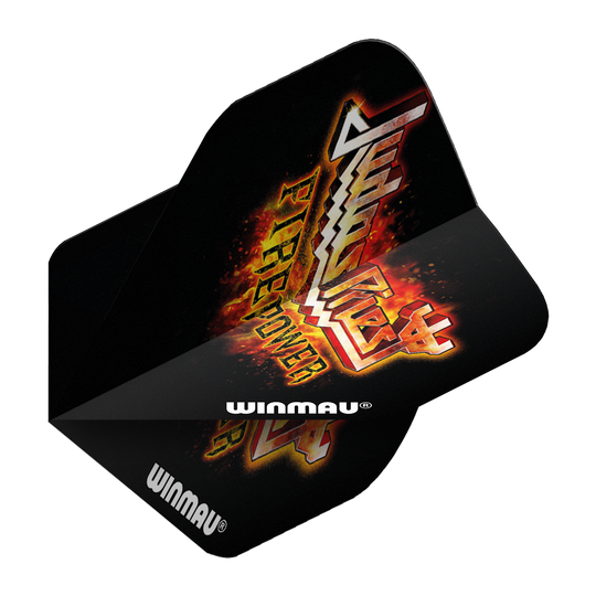Winmau Rockstar Legends Judas Priest Firepower Vuelos estándar
