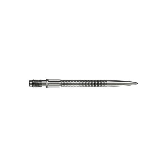 Puntas de dardo Mission R2.5 Rapid Point GV1 - Plateadas Das Bild zeigt Mission R25 Rapid Point GV1 Dartspitzen in Silber, 30mm. Hier handelt es sich um Ersatzspitzen für Darts.