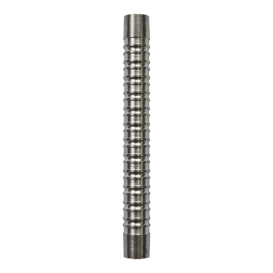 Barriles para dardos blandos McDart de doble anillo - 18 g Gezeigt wird ein McDart Double Ring Softdart Barrels - 18g. Dieses Dart-Barrel hat eine auffällige doppelte Ringstruktur.
