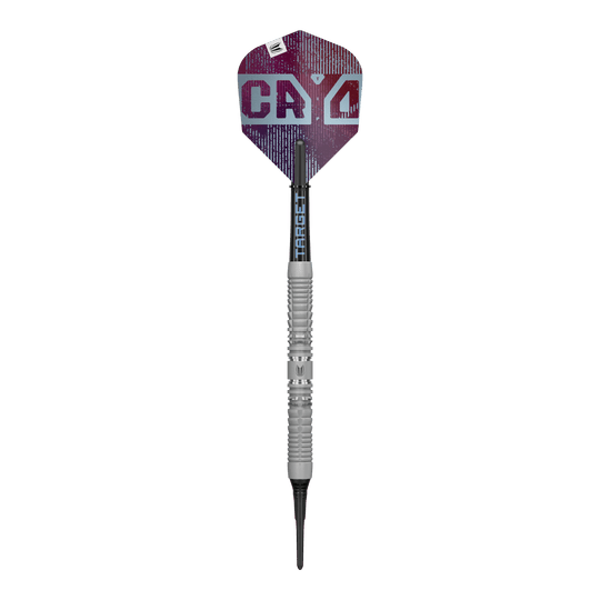 Abgebildet ist das Produkt Target Cryo 12 Softdarts. Die Softdarts sind detailliert dargestellt.