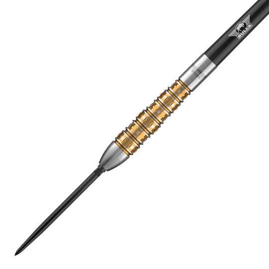 Dardos de acero convertibles Bulls NL Vintage Bomb Das Bild zeigt die Bulls NL Vintago Bomb Convertible Point Steeldarts. Die Steeldarts sind für Dartspieler geeignet.