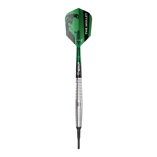 Dardos blandos Bulls Danny Jansen - 20 g Das Produkt Bulls Danny Jansen Softdarts - 20g ist auf dem Bild zu sehen. Die Aufnahme zeigt die spezifischen Details des Softdarts.