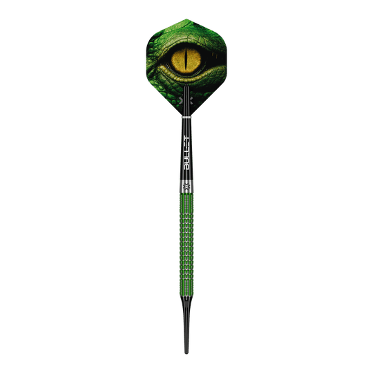 Dardos blandos Bullet Gator - 20 g Das Bild zeigt Bullet Gator Softdarts - 20g. Diese Softdarts sind für präzises Dartspiel konzipiert.