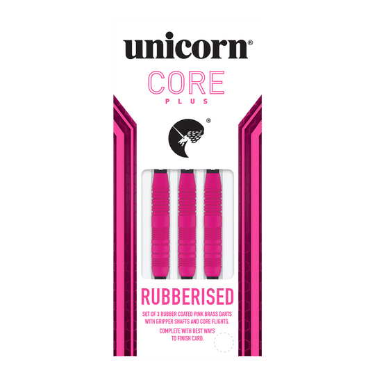 Dardos blandos de goma Unicorn Core Plus rosa - 19 g