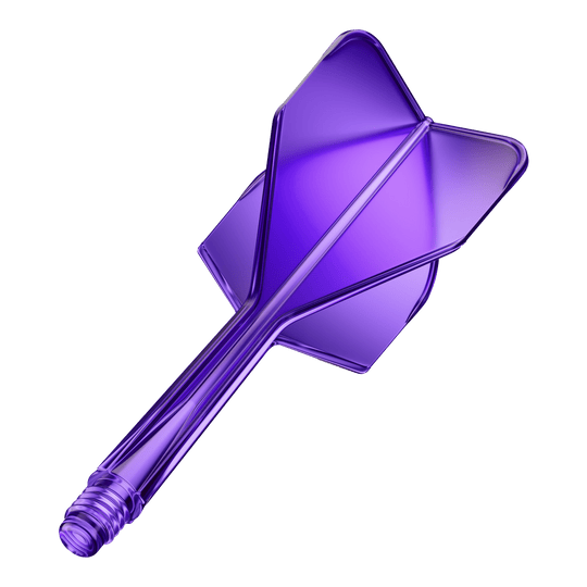 Sistema de eje de vuelo GOAT A1R No6 - Morado neón Hier ist das GOAT A1R No6 Flight-Shaft-System in Neon Lila zu sehen. Gezeigt wird ein einzelner Dart-Schaft mit integriertem Flight.