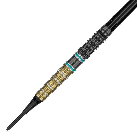 Dardos blandos Target Mikuru Suzuki The Miracle GEN7.5 - 19 g Abgebildet sind die Target Mikuru Suzuki The Miracle GEN7.5 Softdarts mit 19 Gramm Gewicht. Die Softdarts liegen in einer ordentlichen Anordnung.