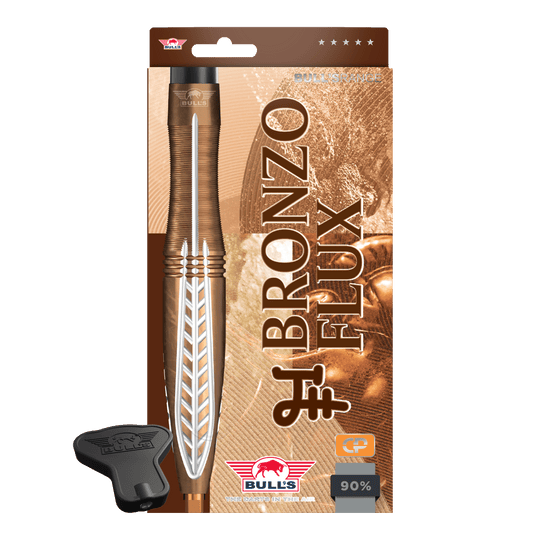 Dardos de acero convertibles Bulls NL Bronzo Flux