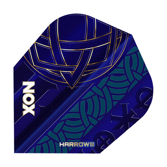 Vuelos Harrows Nox No6 Gezeigt werden die Harrows Nox No6 Flights. Diese Flights sind für Dartspieler gedacht.