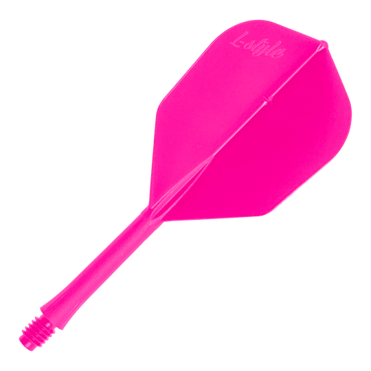 Vuelos en barra estilo L 2BA L3 - 260 Hier ist ein Dart-Flug in Neon-Pink zu sehen. Abgebildet ist der Artikel 'LSF-905_L-Style_BarFlight_NeonPink_1'.