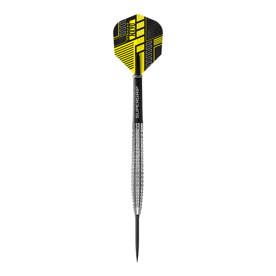 Hier sehen Sie die Harrows NX90 Tapered Quick Point Steeldarts. Das Produkt ist ideal für professionelle Dartspieler geeignet.