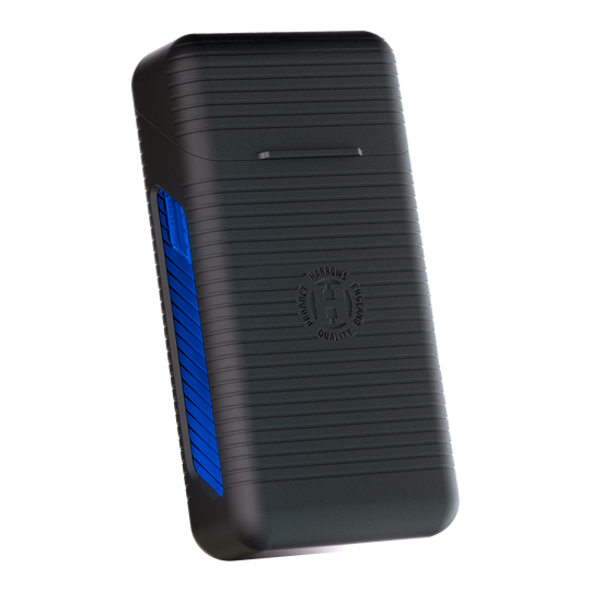 Estuche para dardos Harrows Vault Abgebildet ist ein Harrows Vault Dartcase in Blau. Das Etui dient zur sicheren Aufbewahrung von Dartpfeilen.