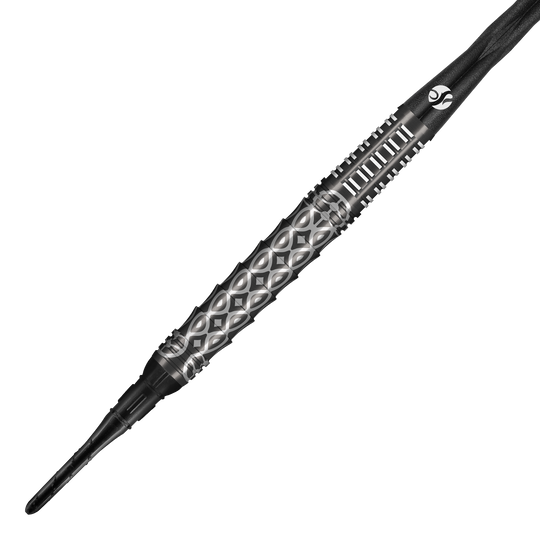 Dardos blandos Shot Goths Wulfaz - 20 g Dieses Bild stellt die Shot Goths Wulfaz Softdarts mit einem Gewicht von 20g dar. Die Darts sind ideal für Präzision und Leistung am Dartboard.