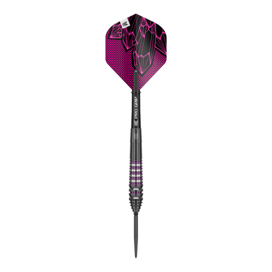 Dardos de acero Target Lorraine Winstanley GEN2 Swiss Point - 24 g Das Bild zeigt Target Lorraine Winstanley GEN2 Swiss Point Steeldarts - 24g. Es handelt sich um hochwertige Darts für Turnierspieler.