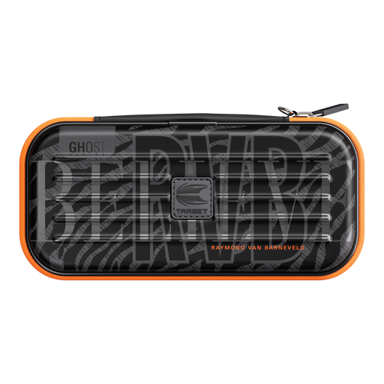 Estuche para dardos Takoma Ghost Series Raymond Van Barneveld Abgebildet ist das Takoma Ghost Series Raymond Van Barneveld Dartcase. Dieses Produkt schützt und transportiert Dartutensilien.
